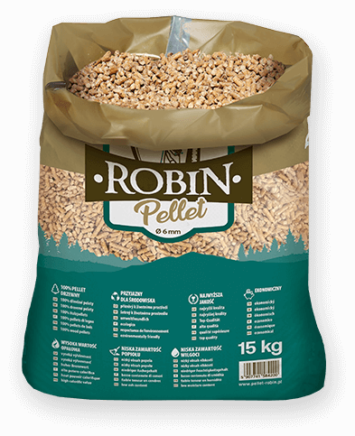 worek pelletu opałowego Robin do kupienia w Goraju lub sklepie internetowym